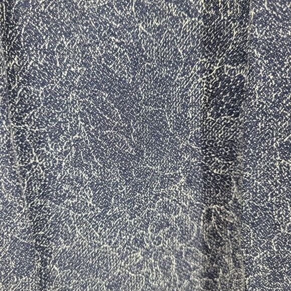 Vintage Citron Maxi Skirt M Black Green Floral Burnout Silk Velour Hem Side Slit - Picture 5 of 11